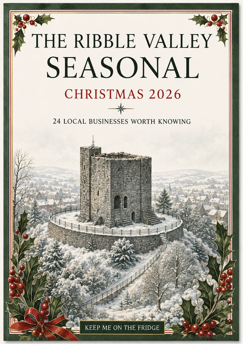 Christmas 2026 Ribble Valley edition cover